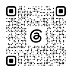 ThreadsのQRコード